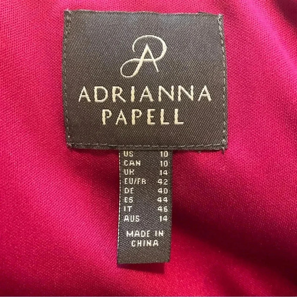 Adrianna Papell Long Sleeve Sheath Dress - Picture 5 of 8